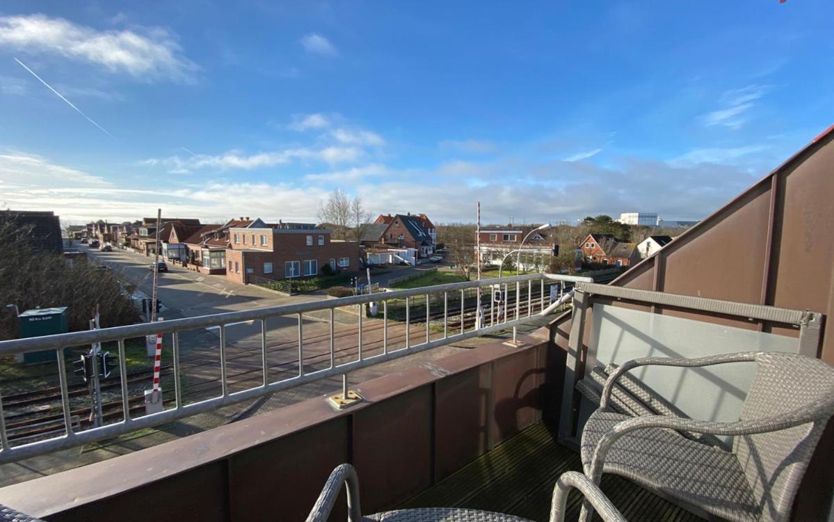 Haus Sonneneck - Ferienwohnung 3 Borkum Dış mekan fotoğraf