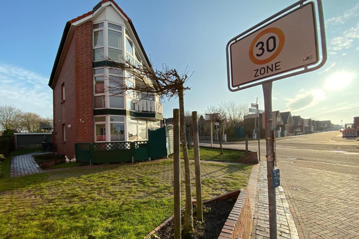 Haus Sonneneck - Ferienwohnung 3 Borkum Dış mekan fotoğraf